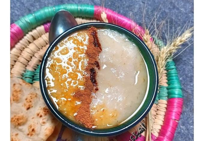 روش تهیه خشیل اردبیلی؛ غذایی مقوی برای صبحانه + فیلم